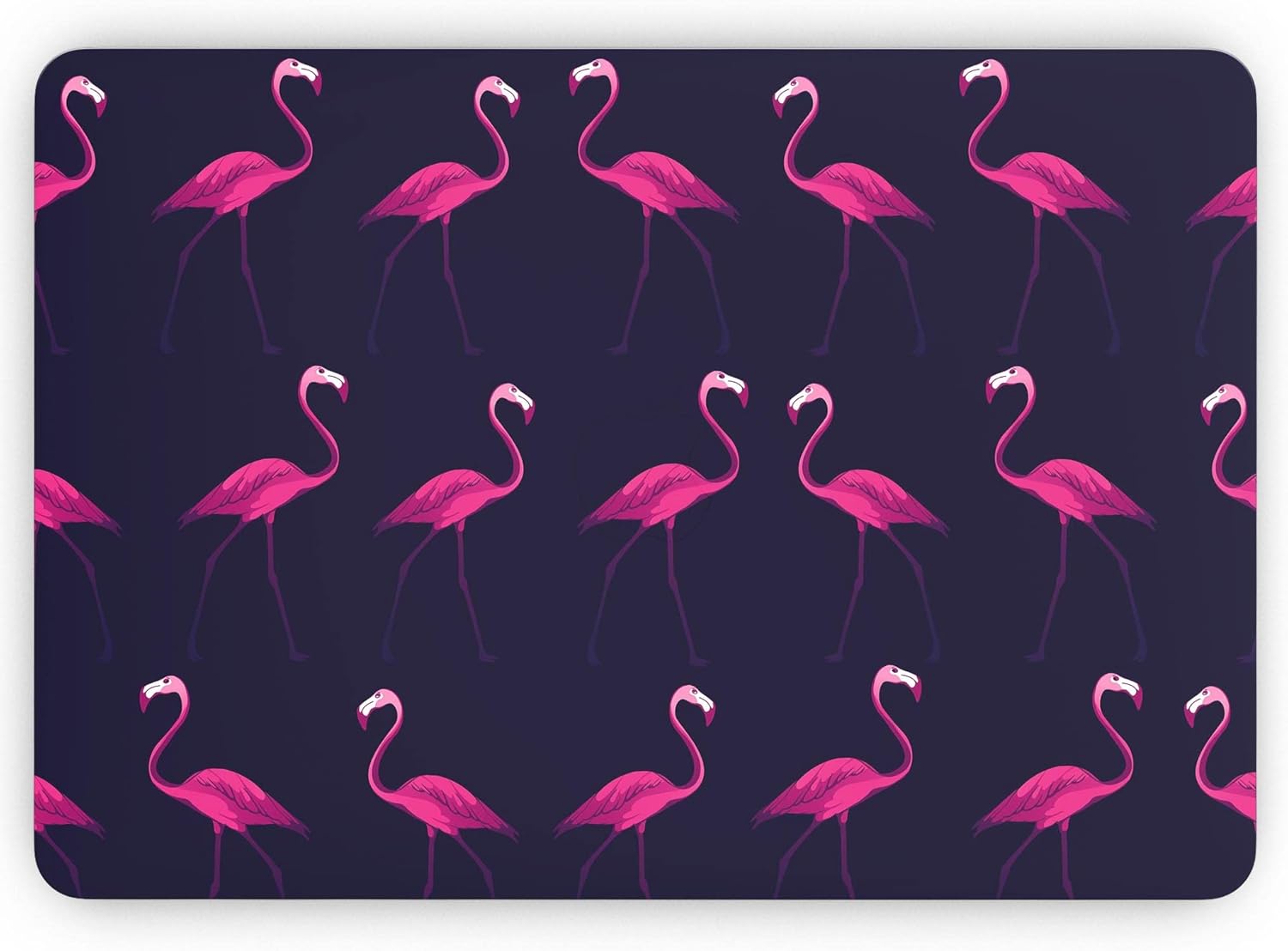 DesignSkinz - Tropical Neon Summer Flamingo - Full-Body Wrap Protective Decal Skin Kit Compatible with MacBook 13" Pro M1 (A2338)