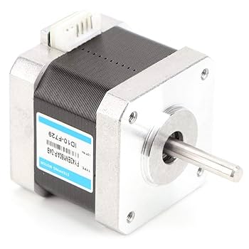 まむ 24V Stepper Motor, 24V 1.5A Nema 17 2 Phase Stepper Motor