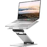 Nulaxy Laptop Stand, Ergonomic Sit to Stand Laptop Holder Convertor, Adjustable Height from 2.1