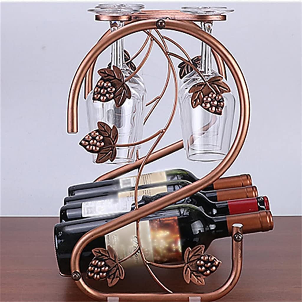 Wine Cabinet Display Rack Metal Wine Bottle Bracket Storage Utensils