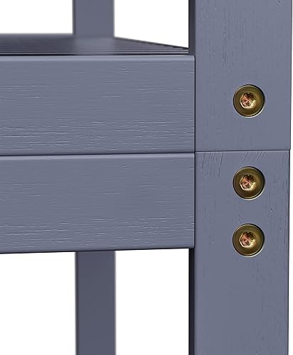 Miniatura 9 de SONGMICS Almacenamiento sobre el inodoro, organizador de baño de 3 niveles con estante ajustable, 10.2 x 24.8 x 66.9 pulgadas, ahorro de espacio,