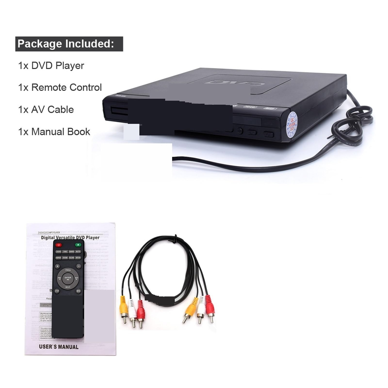 Lettore Dvd Lettore DVD-225 Lettore TV Digitale Multi Regione Supporto for Lettore Dvd CD MP3 MP4 VCD Home Theatre USB