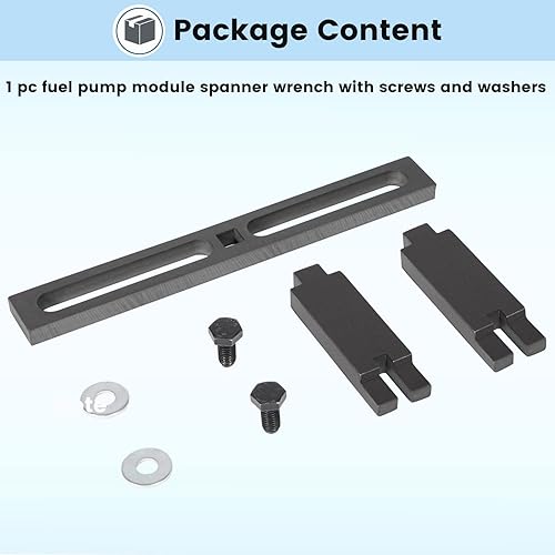 Miniatura 5 de Llave de módulo de bomba de combustible para todas las tapas silenciosas del depósito de combustible ajustable de 38 pulgadas a 12 pulgadas.