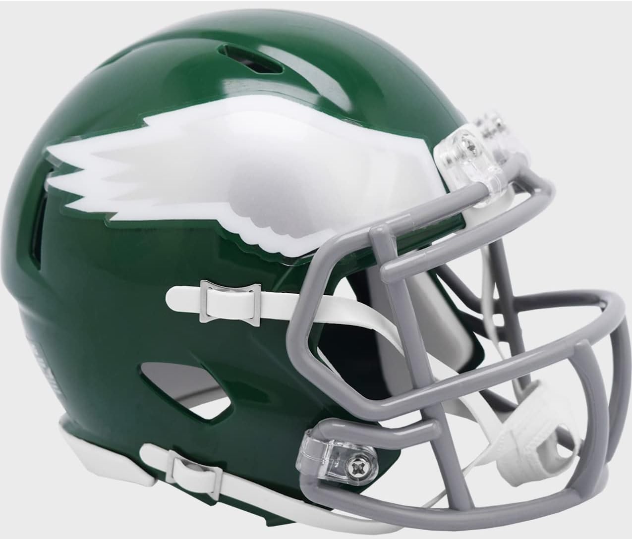 Philadelphia Eagles 1974 to 1995 Throwback Revolution Speed Mini Football Helmet - New in Riddell Box