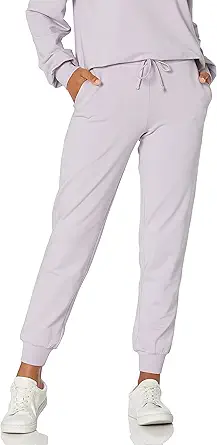 The Drop Women's Grace Supersoft Stretch Rib-Cuff Jogger
