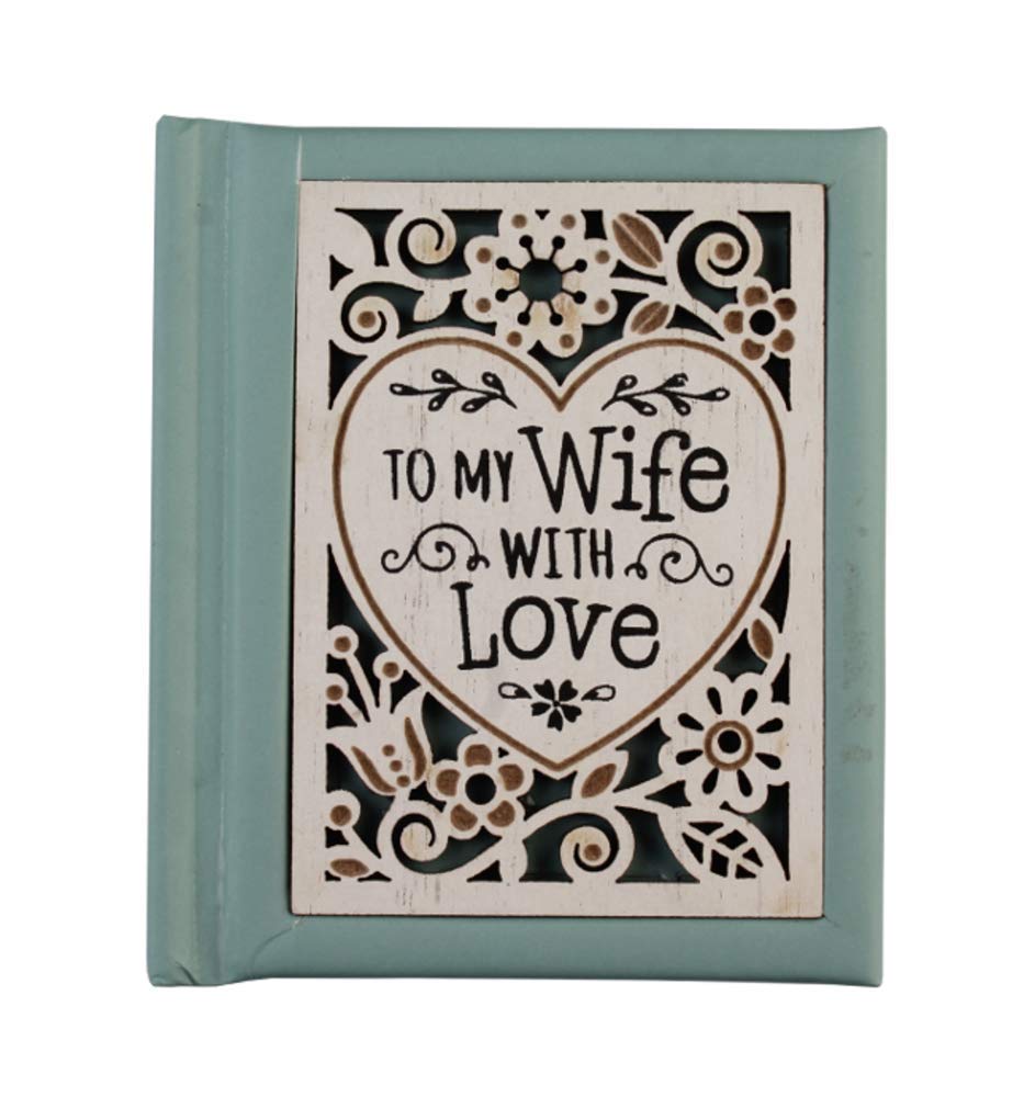 History & Heraldry Woodcuts Sentiment Mini Citazione Libro I love You