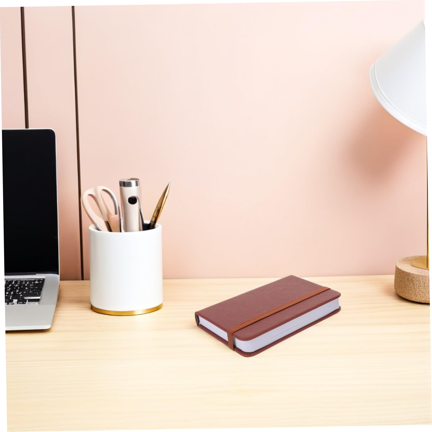 SHINEOFI 10pièces Lot de Carnets Mini de Poche avec Pages Lignées et Marque-page Ruban pour Planification Quotidienne