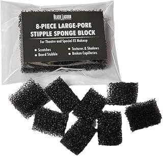 Stipple Sponge - Bloque troquelado de 8 pieza...