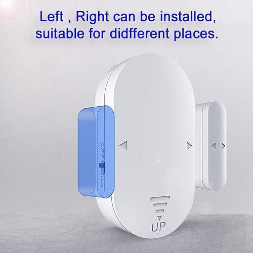 Miniatura 6 de Alarma de puerta y ventana, sensor magnético de piscina de 125 dB para seguridad de niños, 3 unidades de alarma antirrobo para seguridad del hogar