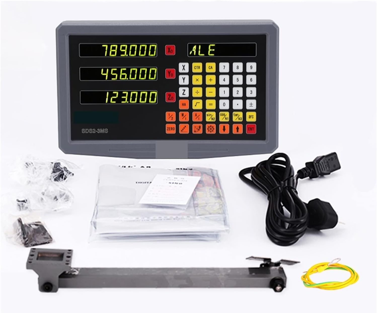 Kit Lettura Digitale Per Torni - Scala Lineare LCD 0-300mm, Sensore Di Spostamento Per Lavorazione Legno E Metalli - Foto 4