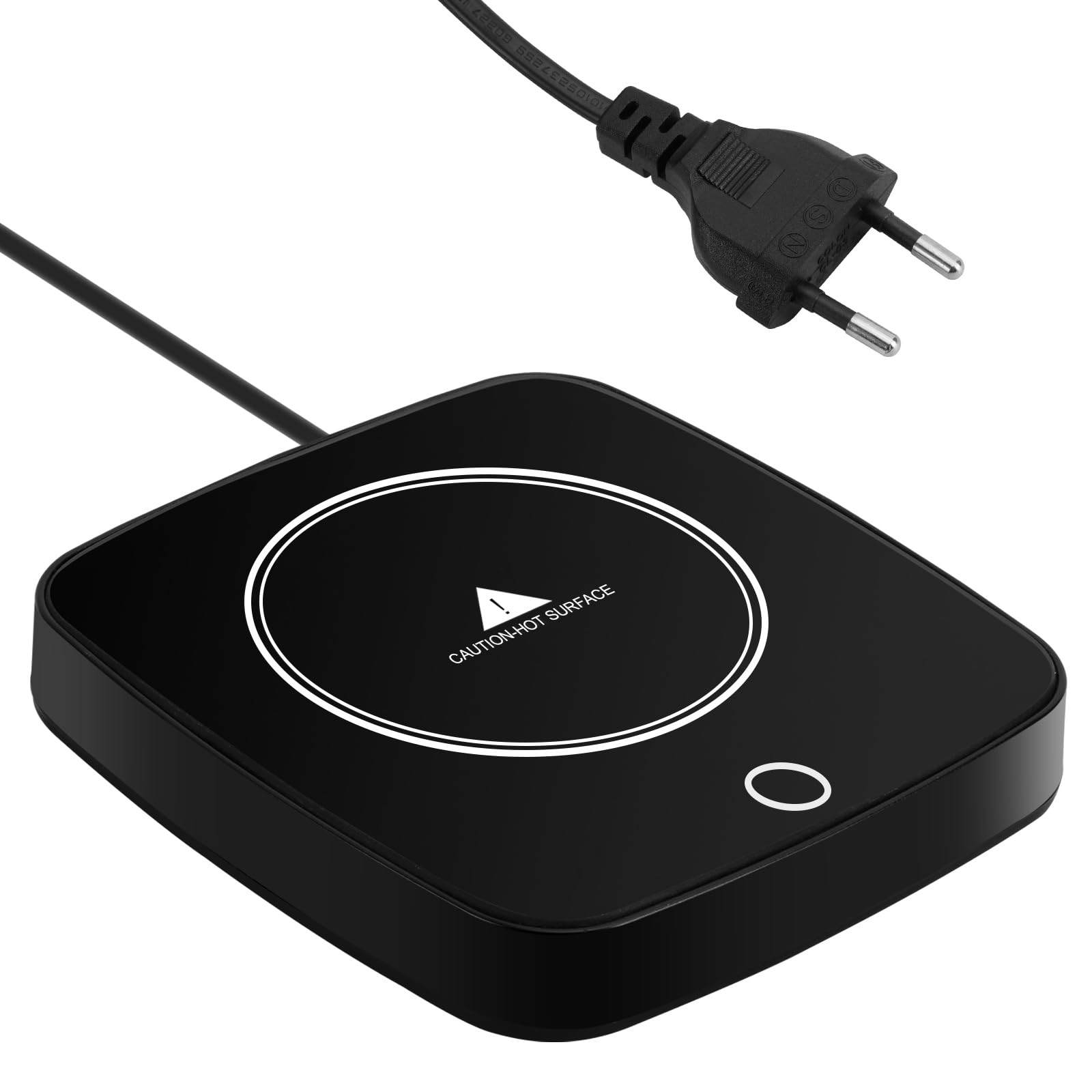 Jinlaili Scaldabagno intelligente per tazze, riscaldatore di caffè, con 3 modalità di temperatura, 8 ore, spegnimento automatico, riscaldatore tazza ufficio, scaldabagno, riscaldatore di candele, per