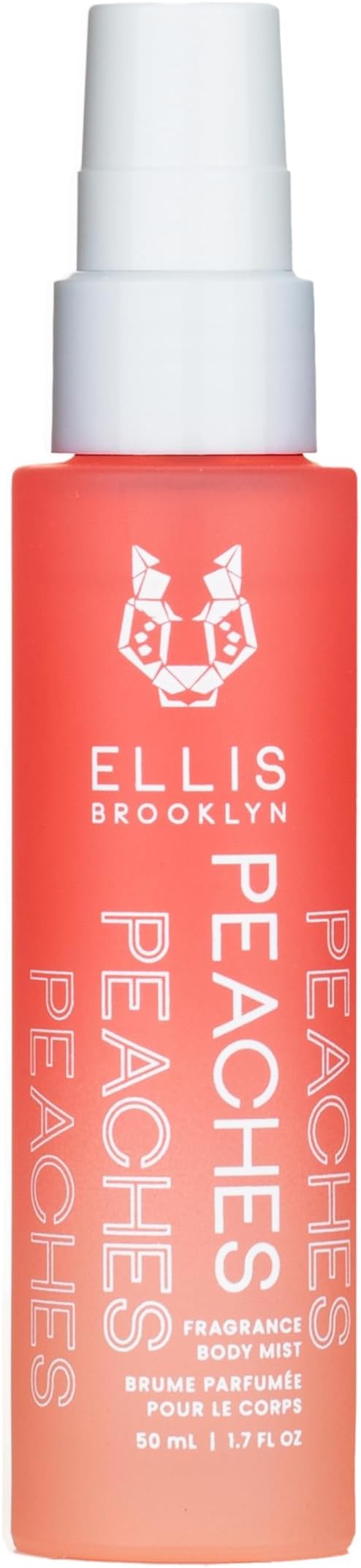 Ellis Brooklyn PEACHES Fragrance Mist for Women, 50ml / 1.7 fl oz