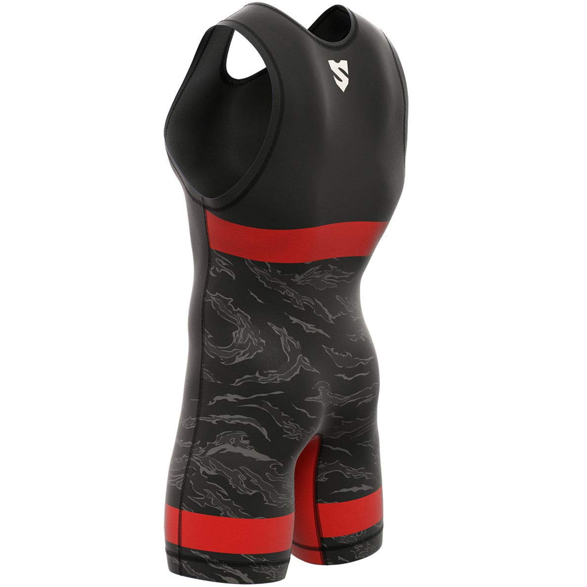 SMMASH Professionali Wrestling Singlet Ragazzo, Body con Elastico per Boy con all'Apertura della Gamba, Traspirante e Leggero, Materiale Antibatterico, Prodotto nell'Unione Europea