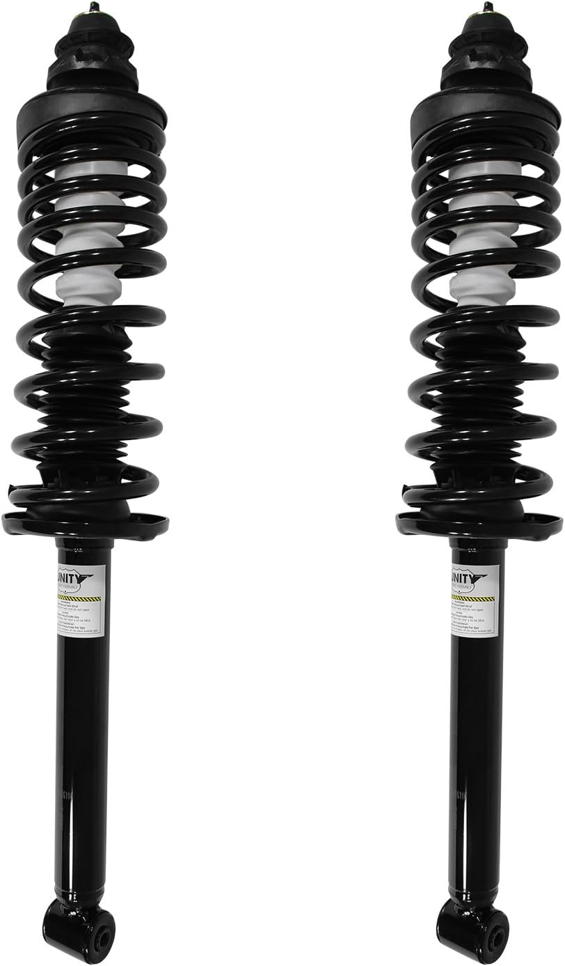 UNITY AUTOMOTIVE 2-15110-001 Rear 2 Wheel Complete Strut Assembly Kit 1993-1998 Volkswagen Jetta