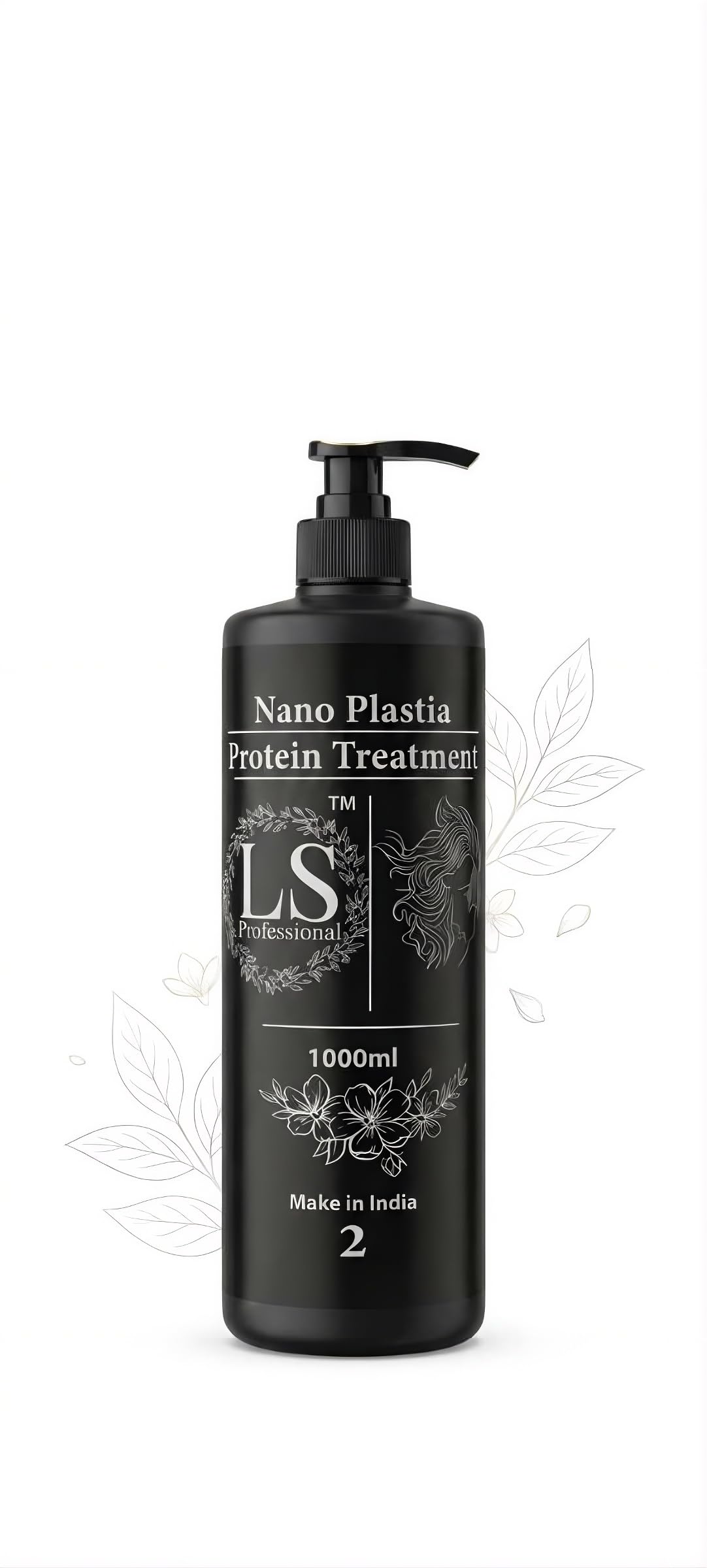 LS PROFESSIONAL Nano Plastia Protein Hair Treatment 1000ML | Advanced Formula for Hair Straightening, Frizz Control & Deep Repair | Smooth, Shiny & Strong Hair for All Types-image-25