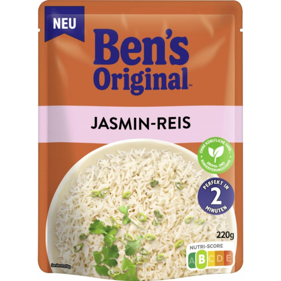 Ben's Original Express Jasminreis 220 gramm x 12 Stück