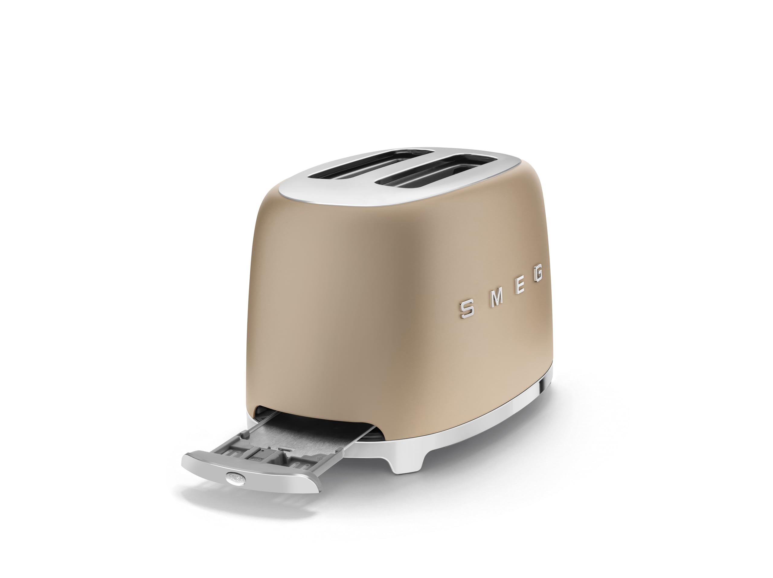 【新品未使用】SMEG スメッグ トースター (シャンパンマット) Amazon | 【日本正規品】SMEG スメッグ トースター（2枚焼