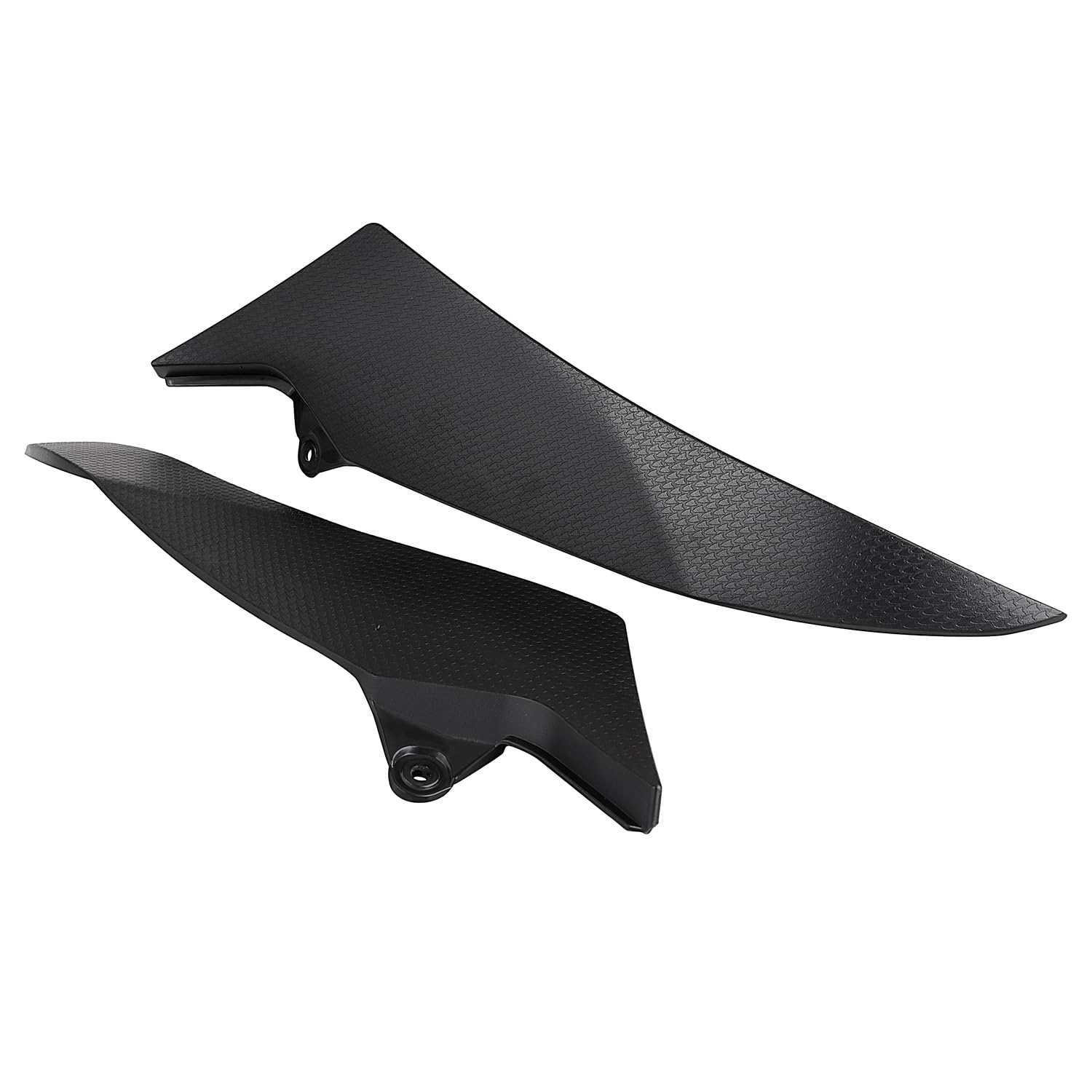 Nero Pannello di carenatura laterale del serbatoio del motociclo della copertura del serbatoio del gas per Y-amaha YZFR1 YZF R1 2009-2014