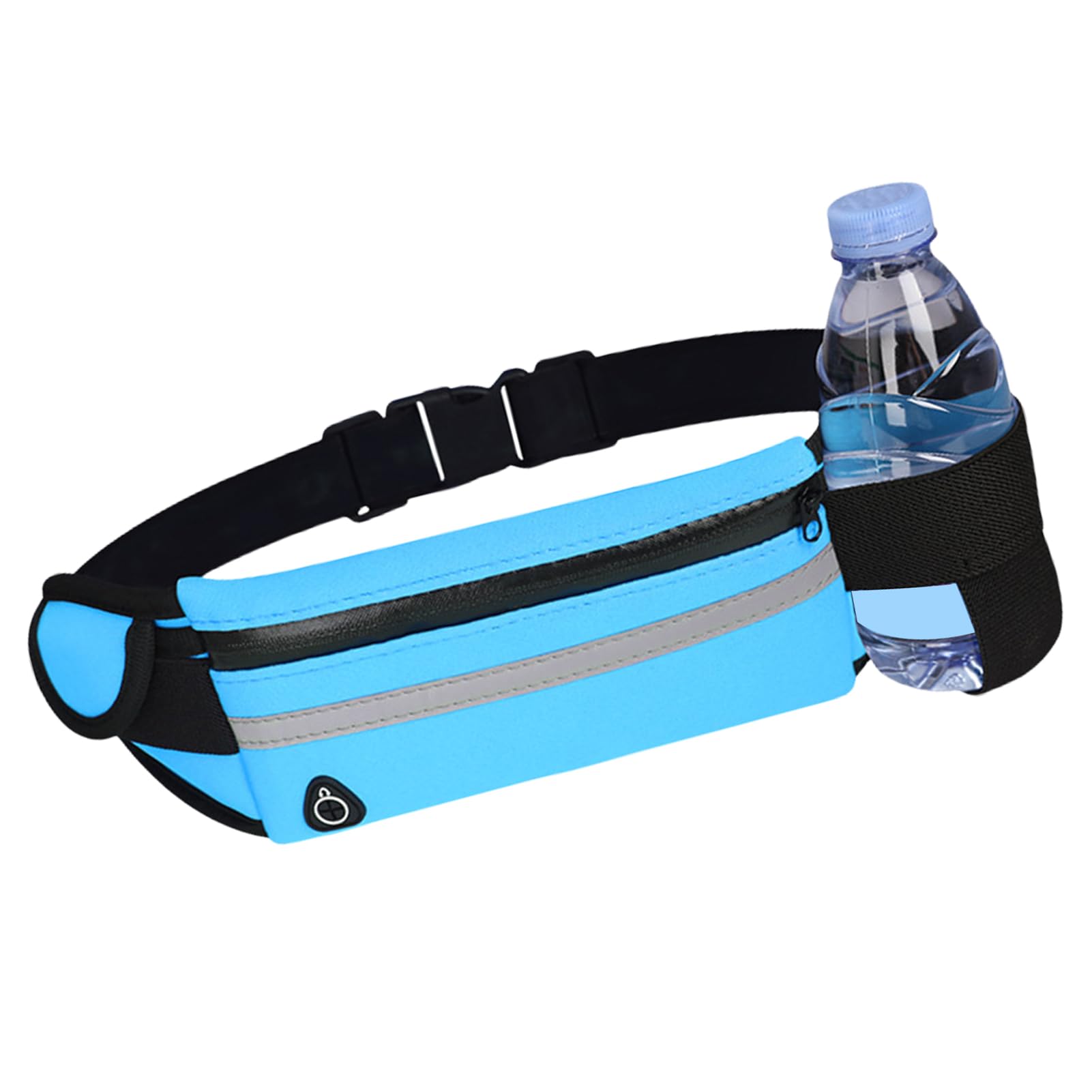 Riñonera para correr con soporte para teléfono celular, botella de agua y soporte para cinturón resistente, adecuada tanto para hombres como para mujeres, ALL