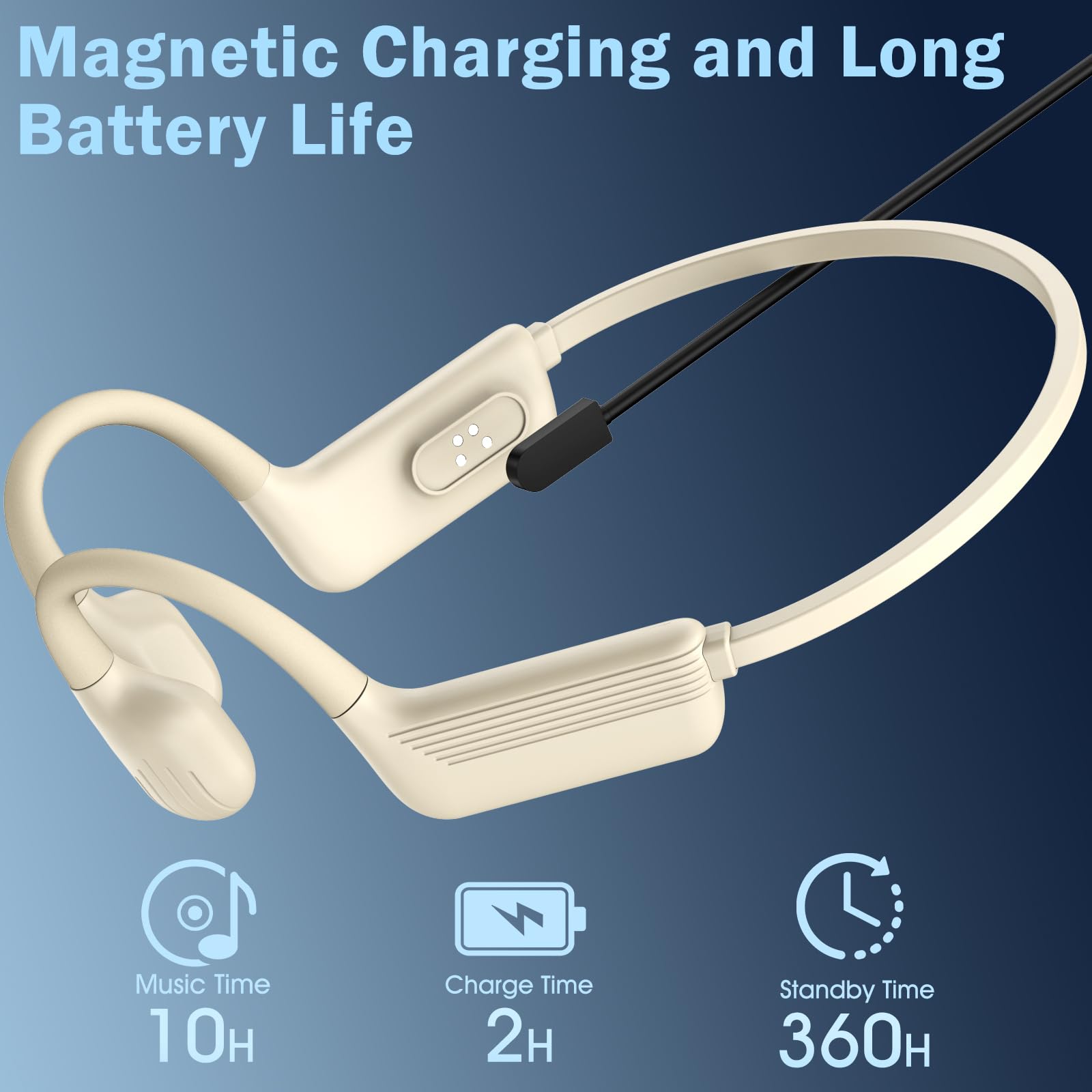 LiteSurge - Cuffie per nuoto a conduzione ossea, impermeabili, IP68, auricolari aperti Bluetooth 5.4, con memoria MP3 da 32 GB, per nuoto, maratona, colore: viola