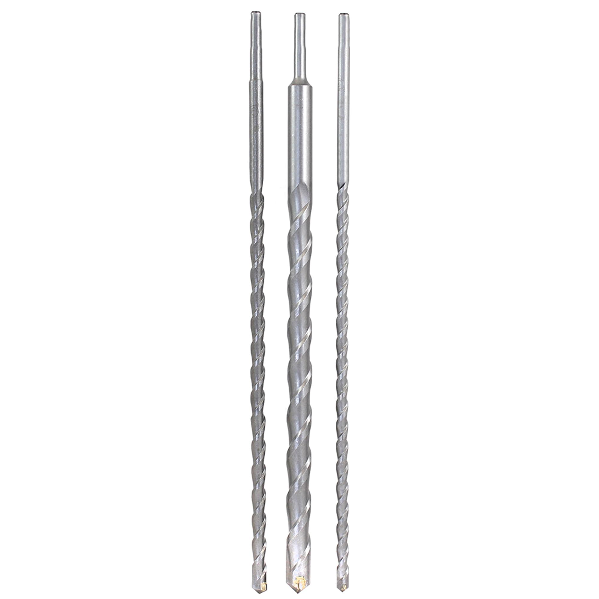 Dekton 3PC 450MM SDS Plus Masonry Drill Bit Set | Heavy Duty for Block, Brick & Concrete | Precision Drill Bit for Accurate Holes | Durable Construction for Tough Materials |For Professional & DIY Use