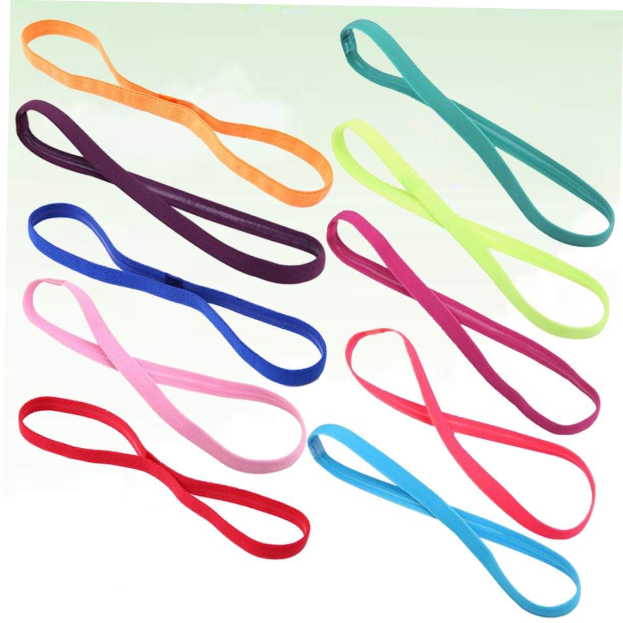 Beavorty 30piezas Diademas De Yoga Elásticas Antideslizantes Para Mujer Accesorios De Fitness Surtidos Para Deporte y Uso Diario