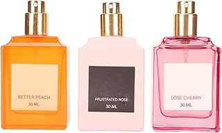 3pcs Eau De Parfum Perfume Eau De Toilette Spray Perfume Women Perfume Spray Floral Fruity Refreshing 3 Different Fragrance Fine Mist Perfume Set 30ml
