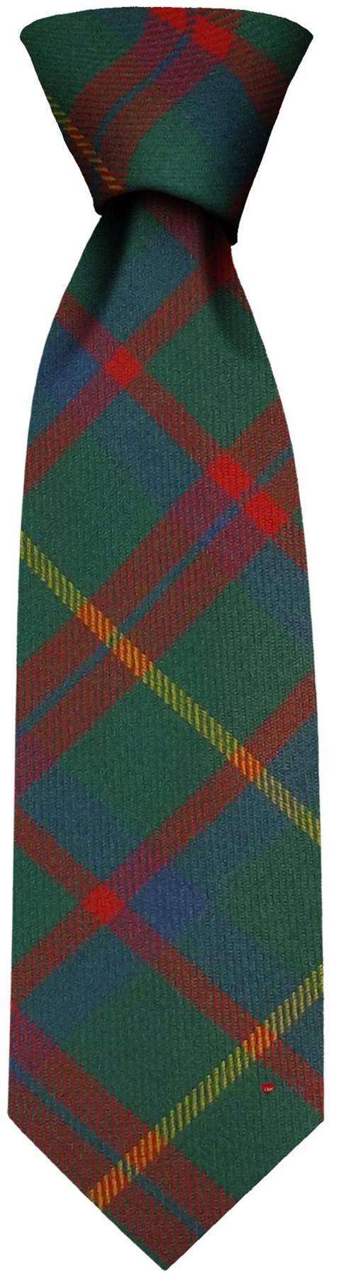 I Luv Ltd Gents Neck Tie MacIntosh Hunting Ancient Tartan Lightweight Scottish Clan Tie