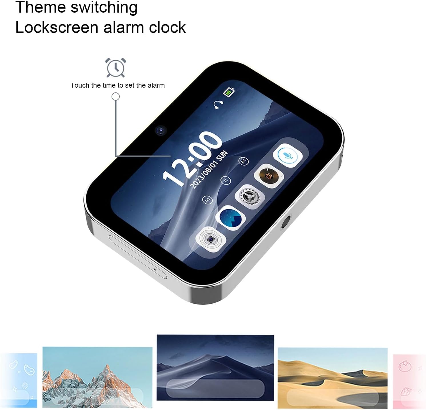 Yoidesu Digital Camera, 64MP 4K 10X Wide Angle, 3 Inch Touchscreen Camera with Night, Speaker, Flash, for Multi Camera, Phone Connection, OTG Transmission