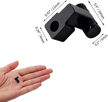 2 Pcs Guitar Roller String Tree, Black String Tree Retainer Telecaster String Guide Bass String Retainer Screw for Tele Start