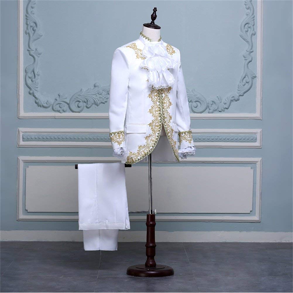 Amazon.co.jp: Lgpingopkj 3点セット 大人用 公爵宮廷服 ジャケット