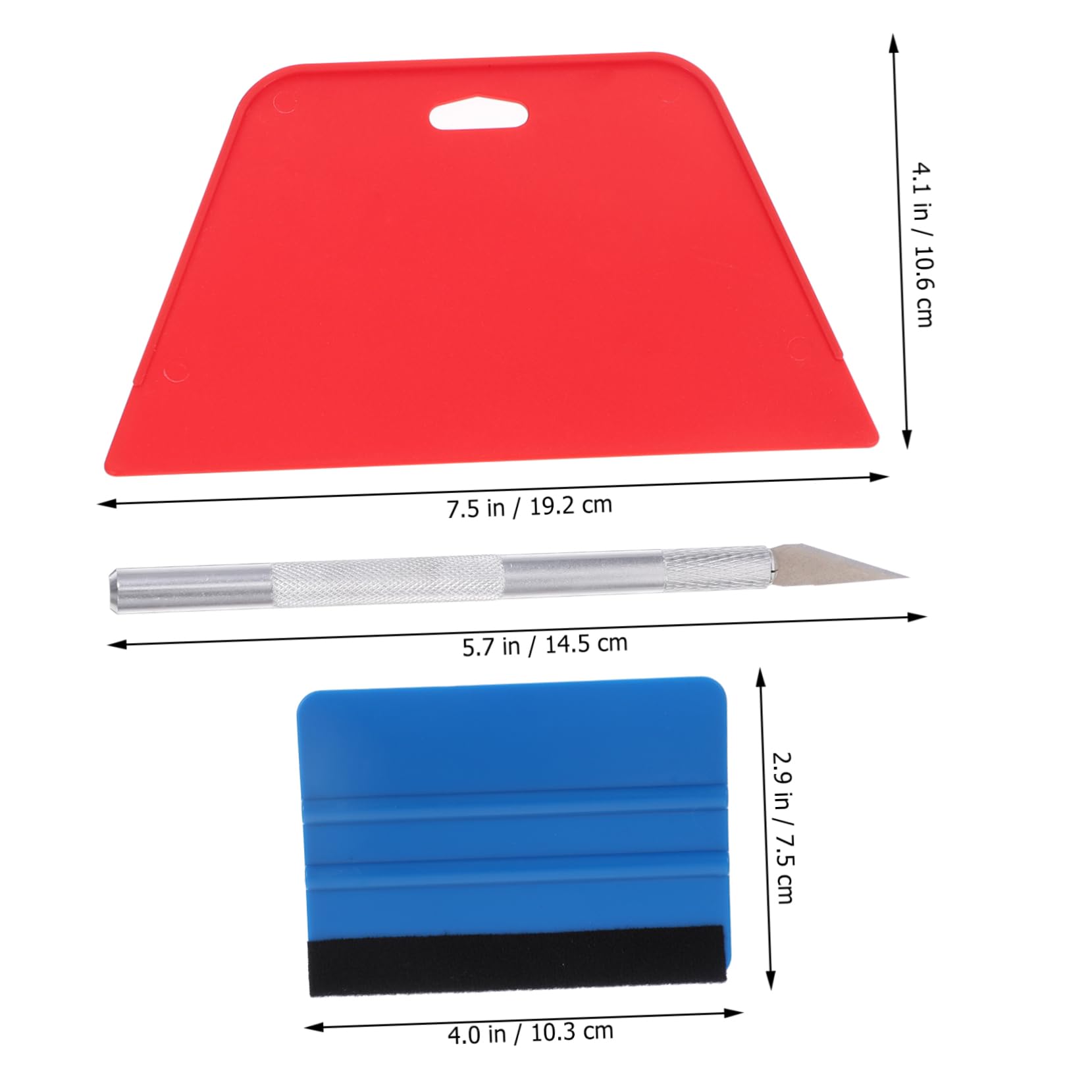 ULTECHNOVO Tapezier-Set Mit Rakel & Werkzeugen - Perfekt Für Tapeten & Fensterfolien