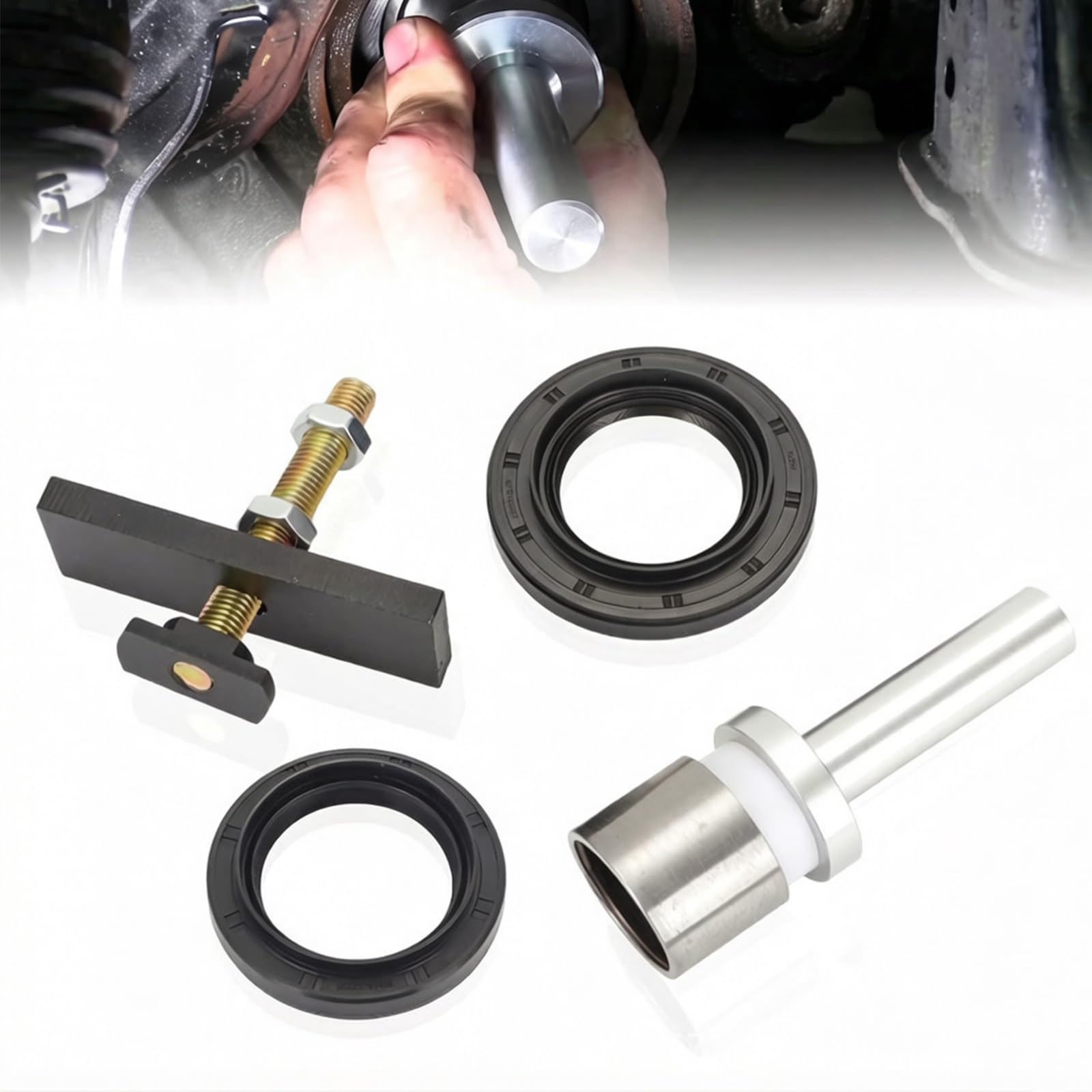 Kit de réparation de joint différentiel avec extracteur et tournevis
