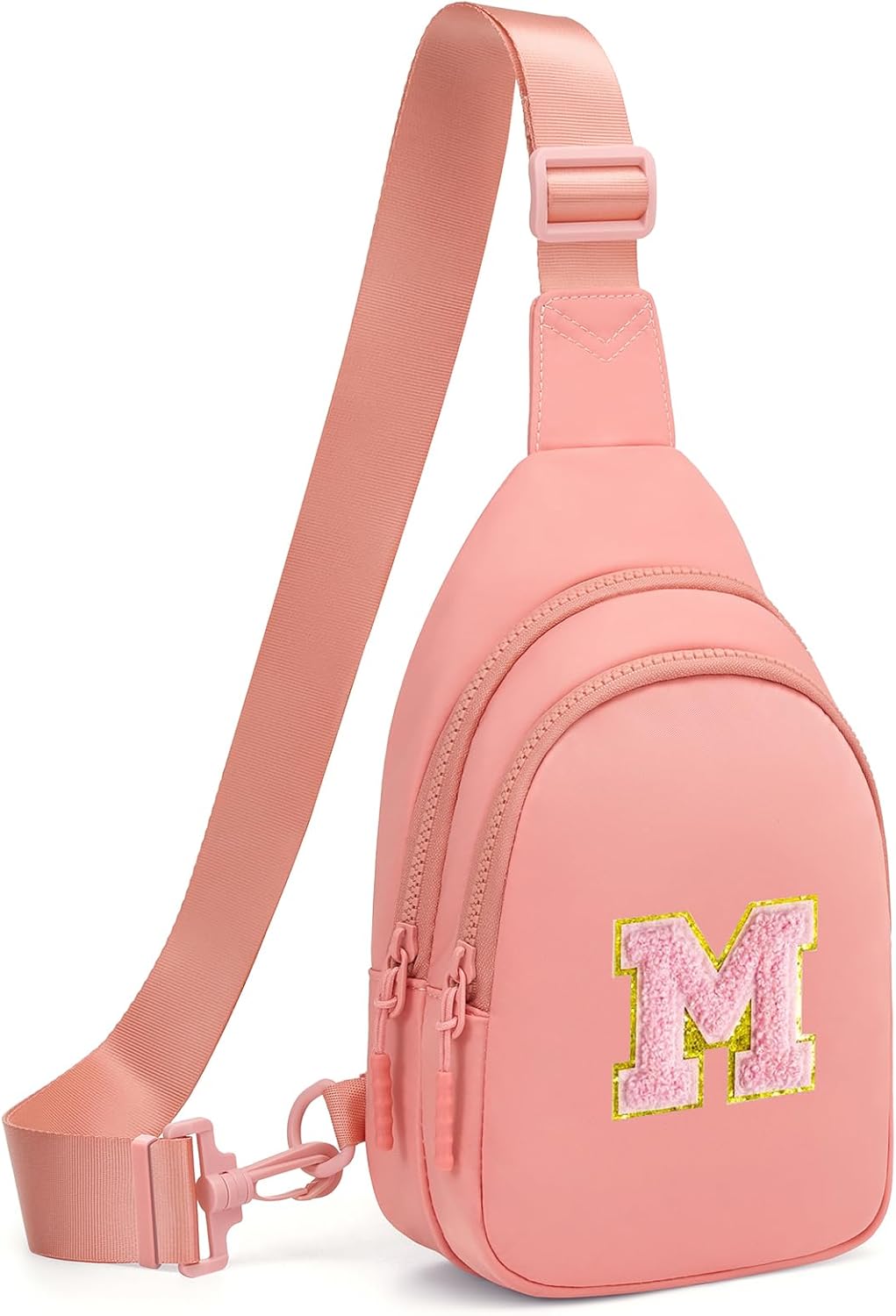 Kids Crossbody Small Sling Bag Initial Girls Fanny Pack Cute Purse Chest Bags for Girl Gifts