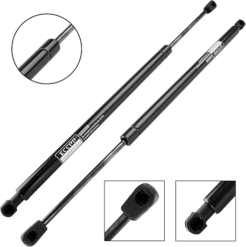 Vista 1057 de SCITOO PM1017 - Soportes de elevación de 17.8 pulgadas para Hyundai Santa Fe 2007-2012 trasero izquierdo y derecho Liftgate Shock Struts 2pcs