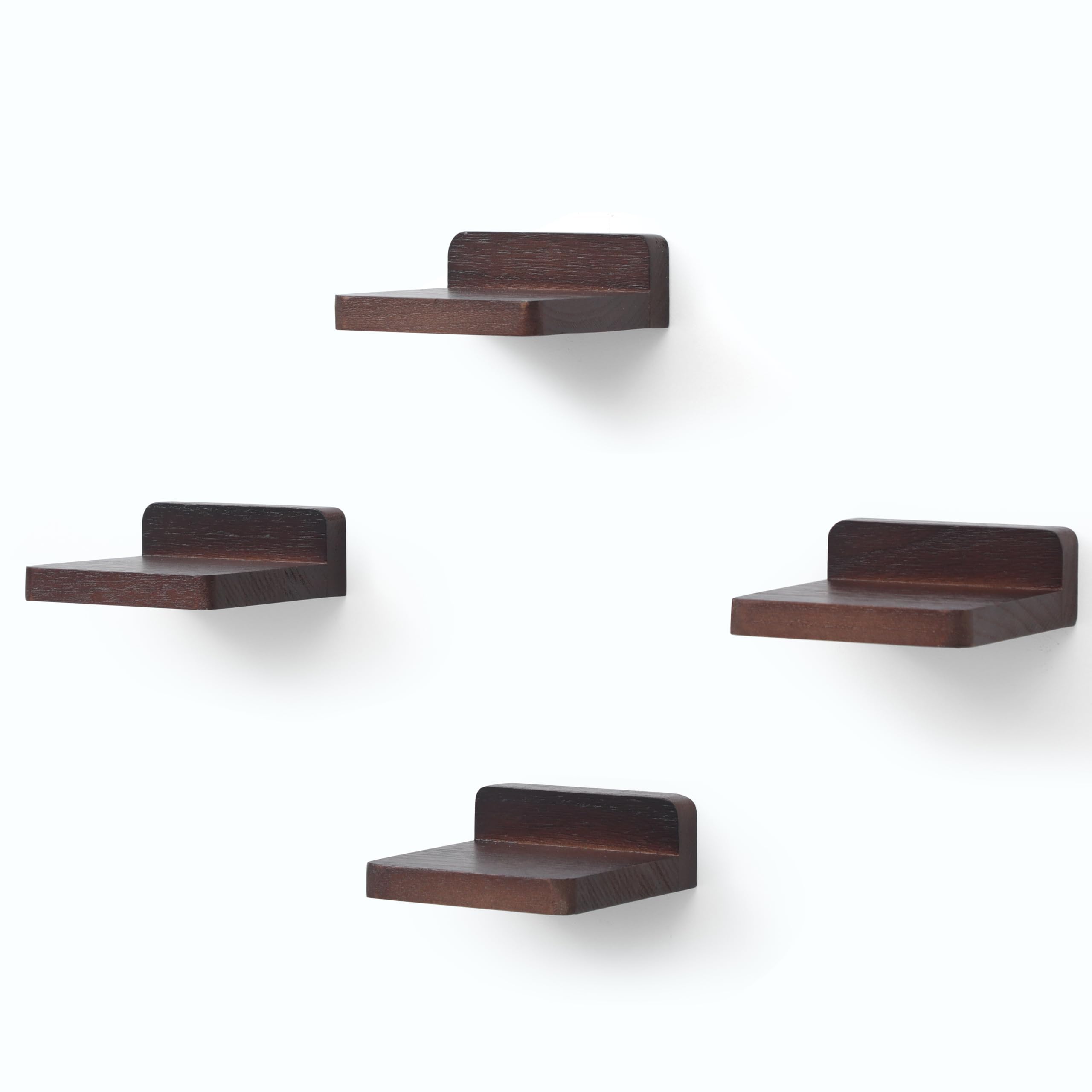 JUEGO De 3, Estantes Flotantes Cuadrados De 9x9 Y Estante Rectangular