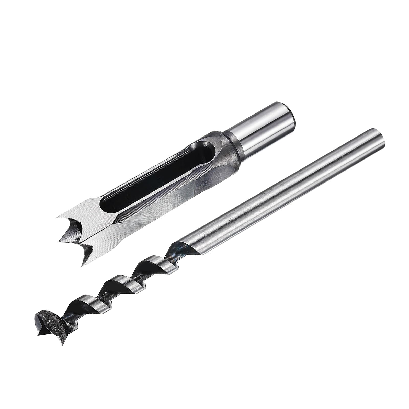 QUARKZMAN Mèche À Trou Carré 20mm (25/32") En Acier À Haut Carbone Pour Mortaiseuse Creuse Pour Travail Du Bois Et Menuiserie Machine À Mortaise Et Tenon