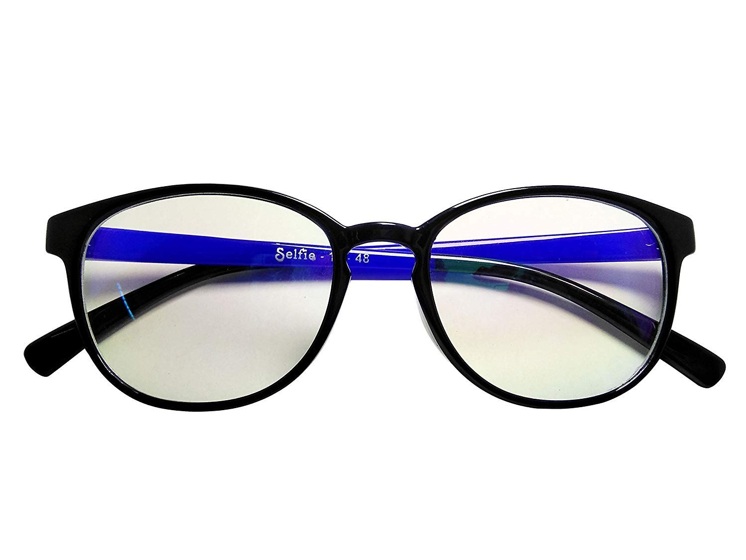 Zeydan Round Spectacle Frame for Boys and Girls (blue) - Image 5 thumbnail
