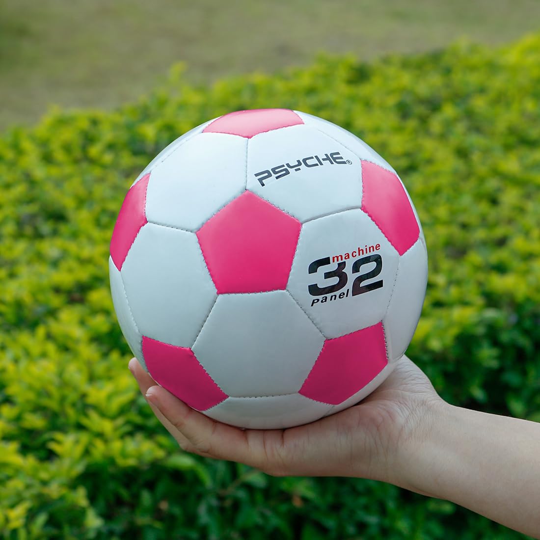 Mini pelota de fútbol para niños/niños pequeños, pelotas de fútbol de tamaño 1.5, pelotas de juguete para bebés para juegos en interiores y exteriores, suaves y ligeras (5.64 oz) 2