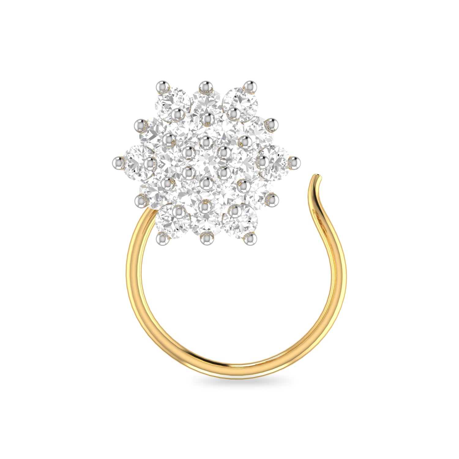 PC Jeweller The Beacan 22KT Yellow Gold Nosepin for Women (B0725YDF1R) Amazon Price History, Amazon Price Tracker