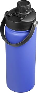 Spout Lid for Hydro Flask Wide Mouth Water Bottle - Fits 12, 16, 18, 20, 32, 40 oz - Chug Lid With Flexible Handle - Replacement for HydroFlask