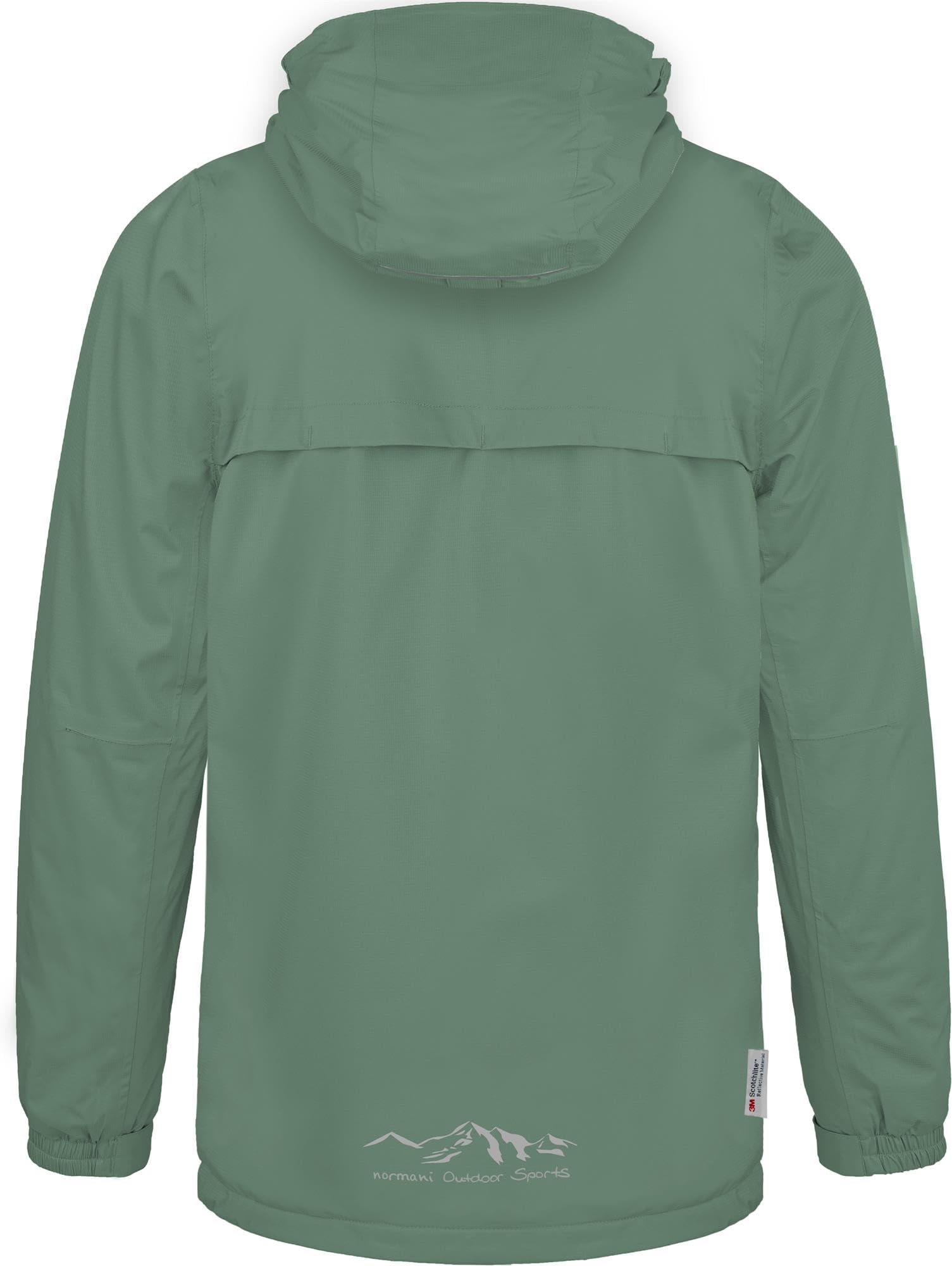 normani Kinder Softshelljacke Regenjacke mit Fleecefutter für Jungen und Mädchen - Wasserdichte, Winddichte Jacke mit 3M™ Scotchlite™ Reflektoren