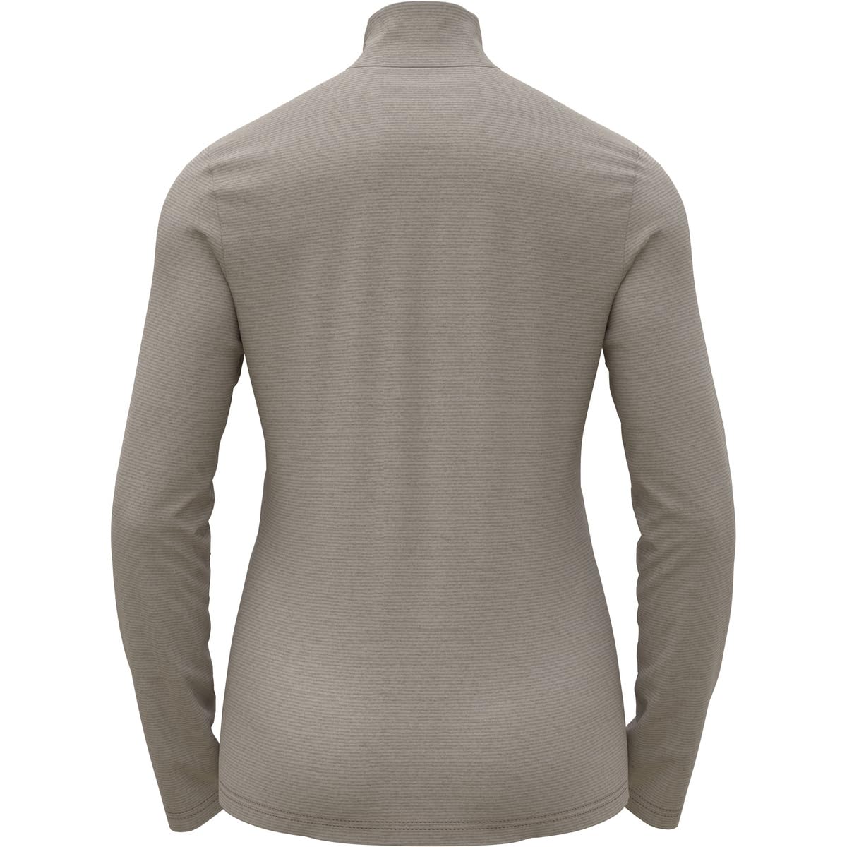 Odlo Damen Roy 1/2 Zip Longsleeve, Silver Cloud-Iron, M
