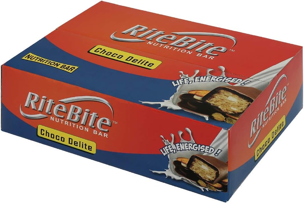 Ritebite Choco Delight Nutribar,40gm- Pack Of 24