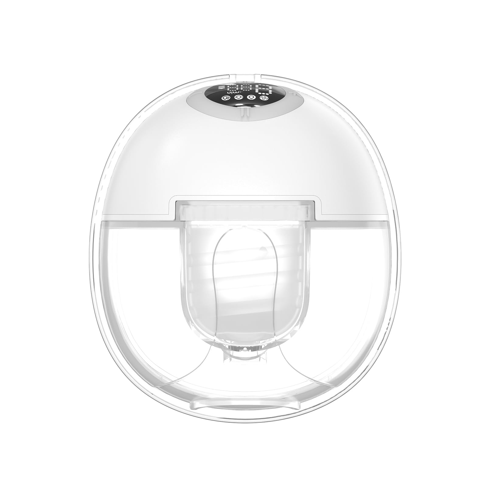 Wearable Breast Pump Hands-Free Breastfeeding: Electric Breast Pump for Breastmilk Nursing with 24mm Flange - 4 Modes 9 Suction Level - Portable Breastmilk Pumps Low-Noise