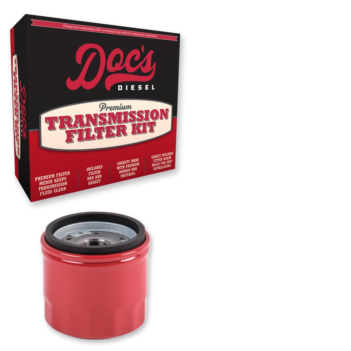 Doc's Diesel Transmission Filter Kit DF209 | Compatible with Chevrolet/GMC 6.6L Duramax 2500HD/3500HD 2001-2019 | Replaces 29539579