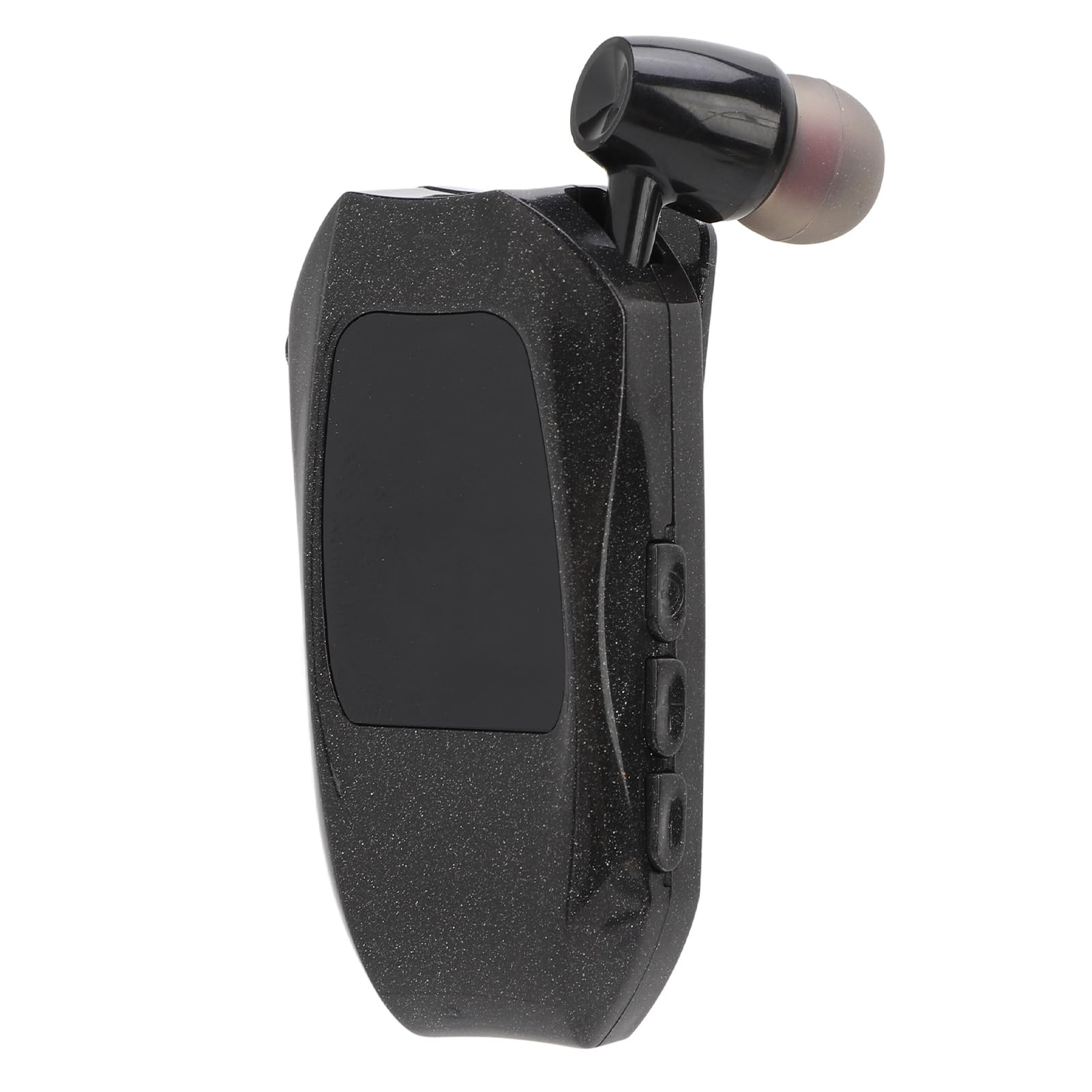 Jectse Cuffia Senza Fili Retrattile, Auricolare Cordless Stereo Bluetooth V5.3 Cuffie Aziendali, Cuffia Vivavoce con Riduzione del Rumore per Computer, Telefono, Tablet (Orecchio singolo)