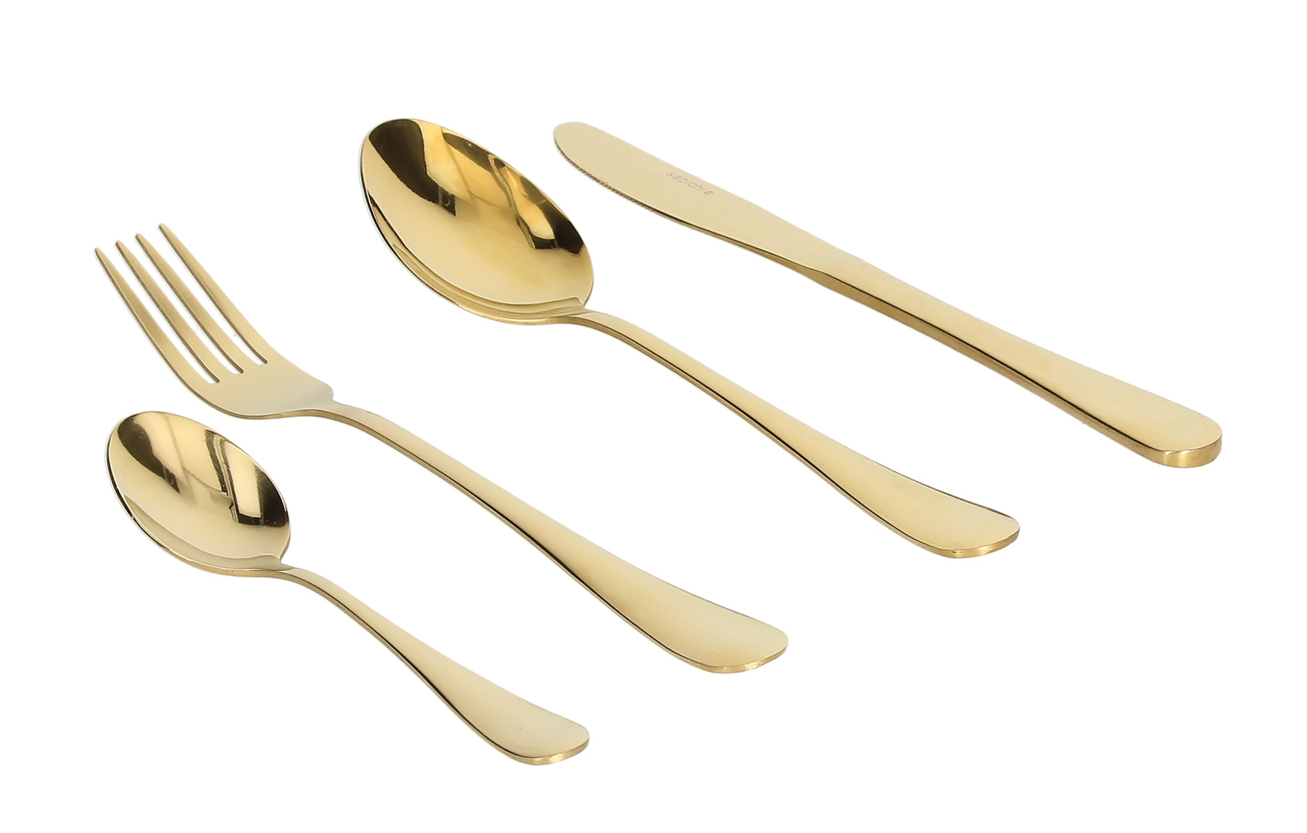 Senza Marca Servizio Posate da tavola Golden 24 pz.