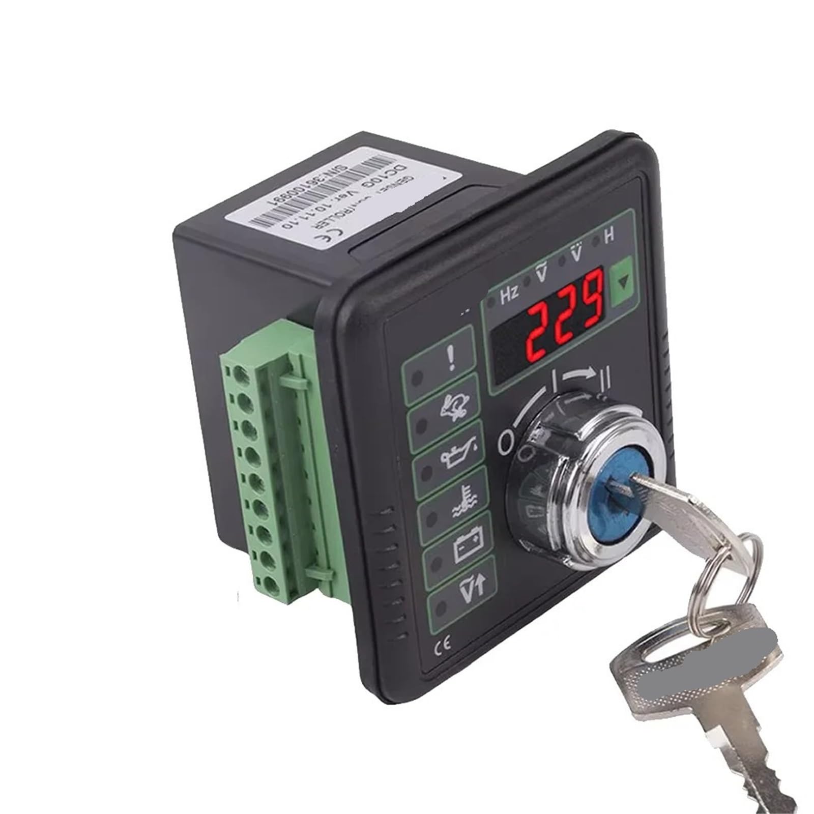 Jdilfunu Dc10g Dc10k Generator Engine Multifunction Controller Manual Start Stop Control Module Genset Parts 1Pcs(Dc10g)