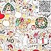PMSMT Neue 40-teilige Hunde haben Weihnachtsaufkleber Handy/PC-Autotelefon Selbst wasserdichte Scrapbooking-Aufkleber Autoaufkleber Hochzeitsdekoration